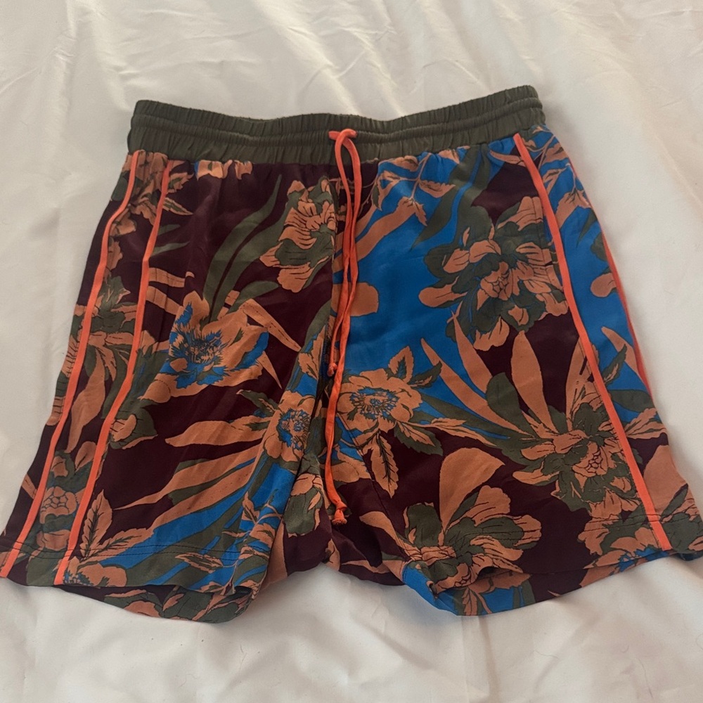 Free people flowy floral boho short size XS